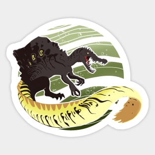 Swamp Stream Spino Sticker